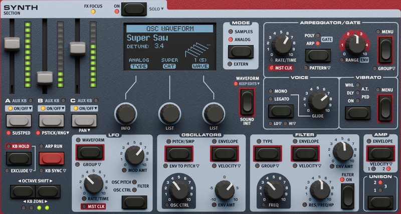 как выглядит Nord Stage 4 88-Key Digital Stage Piano, Red фото