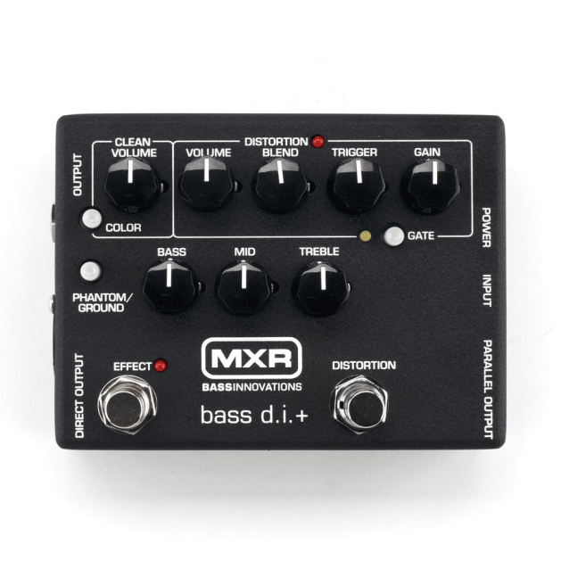 MXR M80 Bass DI+ Preamp/DI Bass Effects Pedal | GearTree