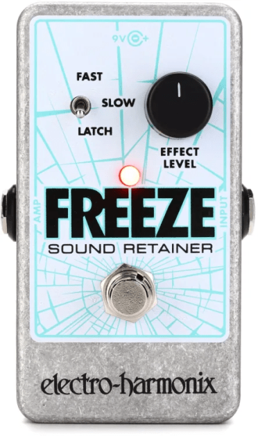 Electro-Harmonix Freeze Sound Retainer Effects Pedal | GearTree