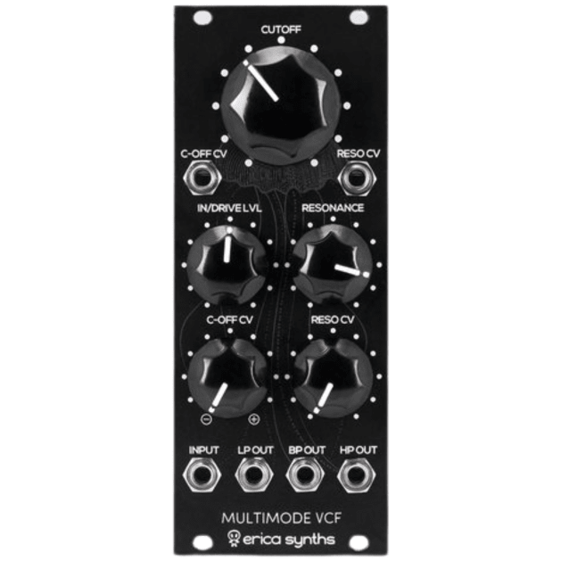Erica Synths Black Multimode VCF Eurorack Synth Module | GearTree