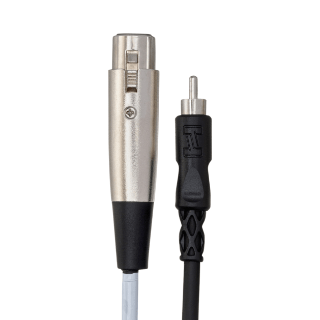 Hosa XRF-110 Unbalanced Interconnect XLR Female to RCA Male Patch Cable ...