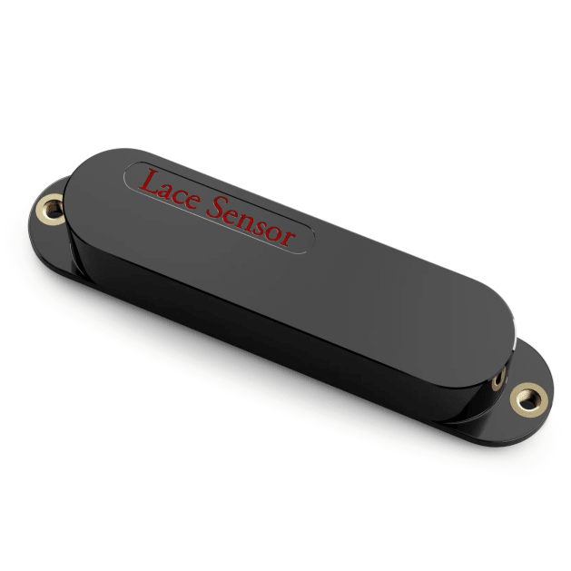 Lace Sensor Red Single Coil Pickup, Black | Firehouse Guitars