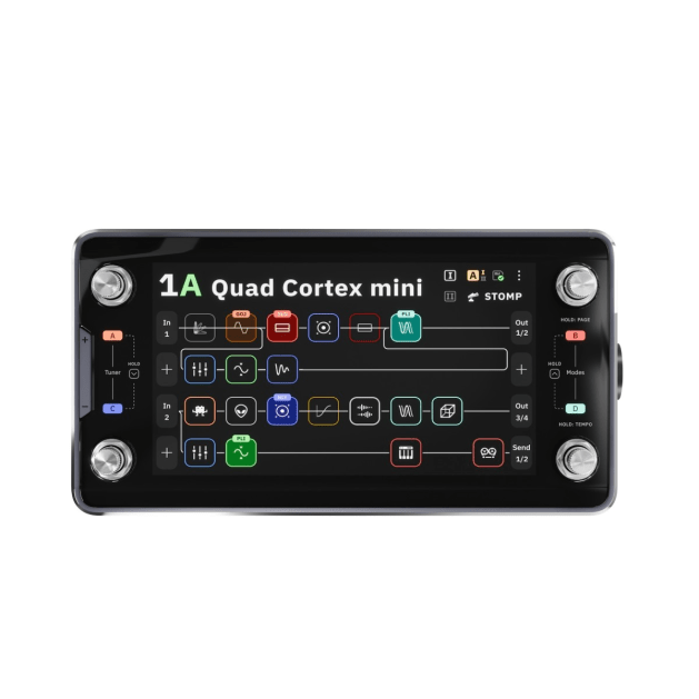 Neural DSP PREORDER Quad Cortex Mini Multi-Effects Processor
