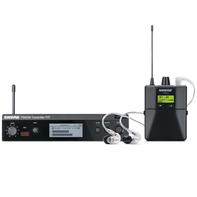 Shure PSM 300 P3TRA215CL Wireless In-Ear Monitor System, G20 Band ...