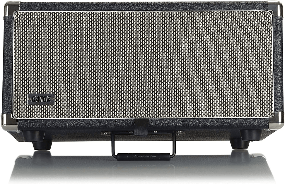 Gator GR-RETRORACK-4BK Vintage Amp Vibe 4U Rack Case, Black | GearTree