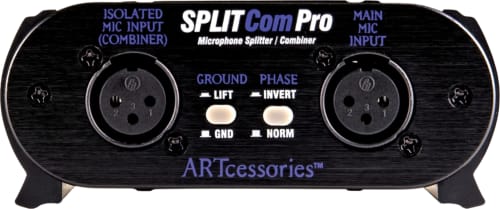 ART SPLITComPro Microphone Splitter/Combiner Box | Firehouse Guitars