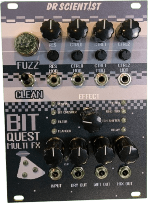 Dr. Scientist Sounds BitQuest Multi-Effect Eurorack Synth Module ...