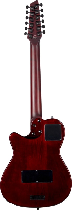 Godin A12 Ultra Deluxe Thinline 12-String Acoustic-Electric Guitar ...