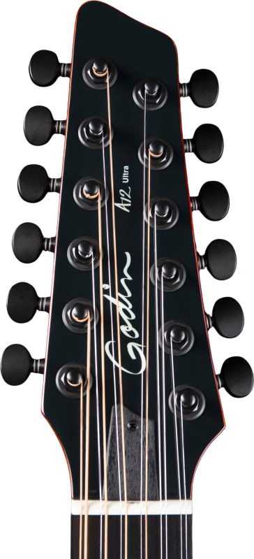 Godin A12 Ultra Deluxe Thinline 12-String Acoustic-Electric Guitar ...