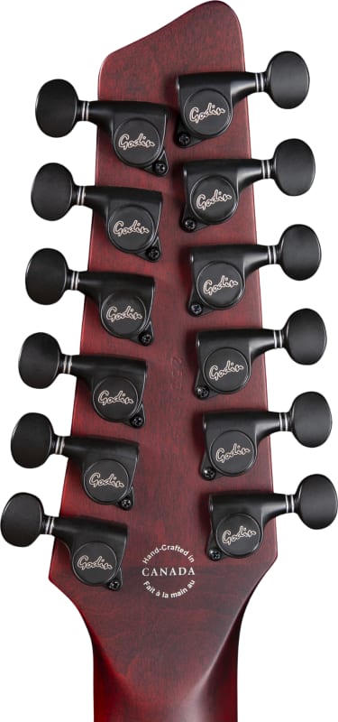 Godin A12 Ultra Deluxe Thinline 12-String Acoustic-Electric Guitar ...