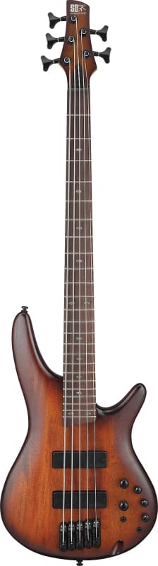 Ibanez SR505A Standard 5-String Bass Guitar, Rosewood Fingerboard