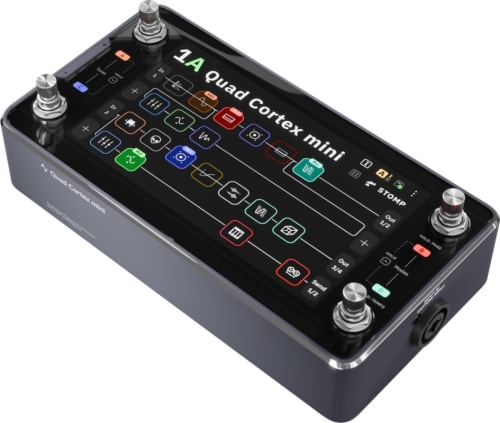 NEURAL DSP QUAD CORTEX ほぼ未使用 Neural DSP PREORDER Quad Cortex Mini Multi-Effects Processor