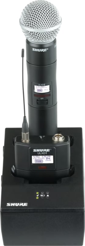 Shure SBC200 Dual Docking Recharging Station Expansion | Firehouse