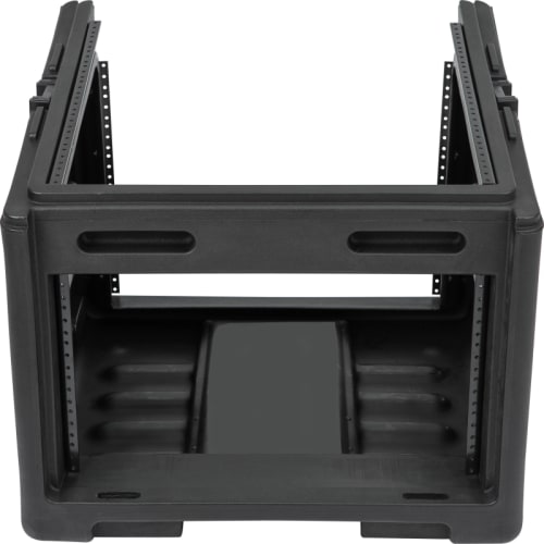 SKB 1SKB-R106W 10x6U Compact Rolling Rig Molded Audio Rack Case ...