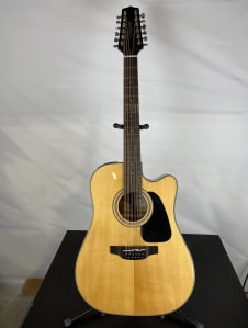 Takamine GD30CE 12-String Dreadnought Acoustic-Electric Guitar, Solid Spruce Top