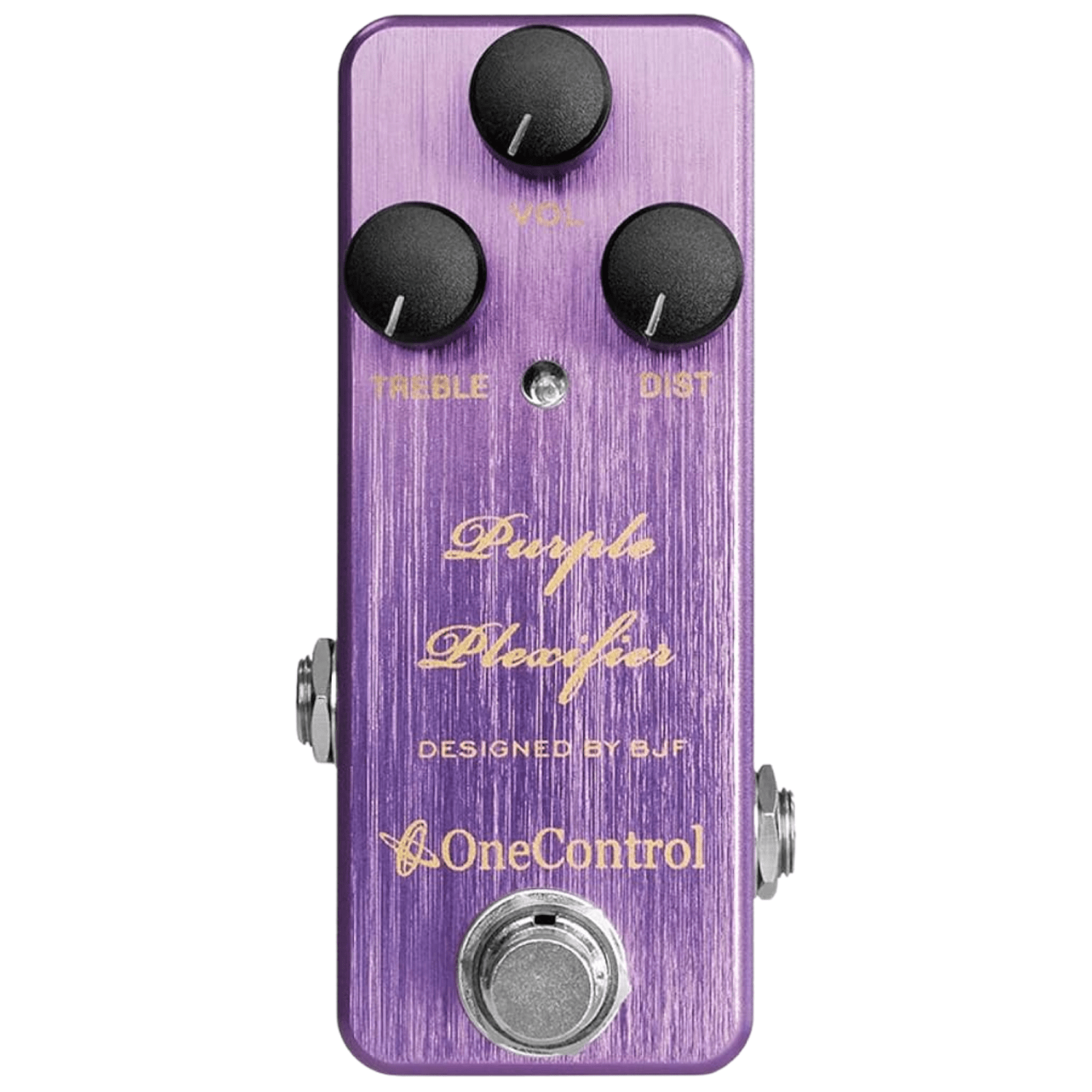 One Control Purple Plexifier Distortion Effects Pedal | GearTree