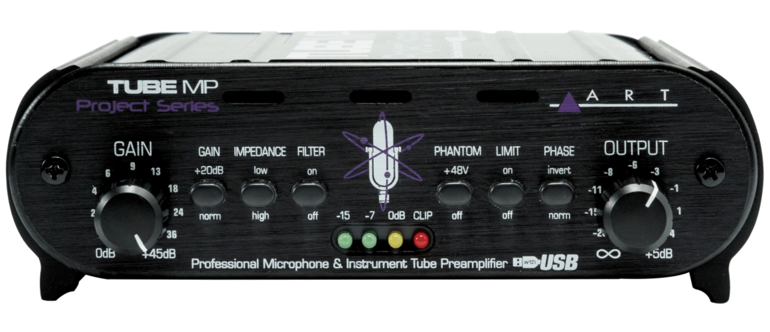 ART Tube MP USB Project Series Tube Microphone Preamp | GearTree