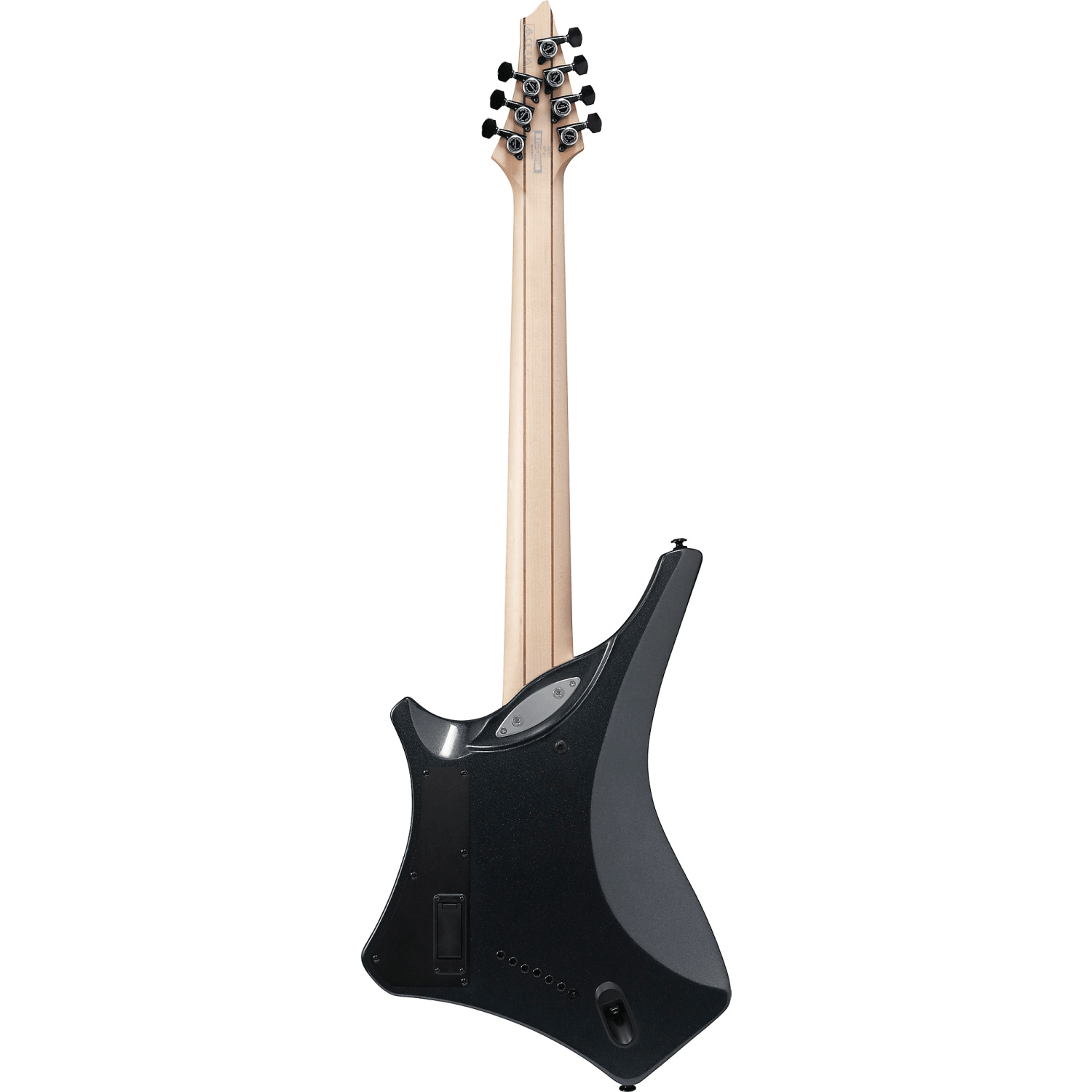 Ibanez A527 Alpha Multi-Scale 7-String Electric Guitar, Ebony