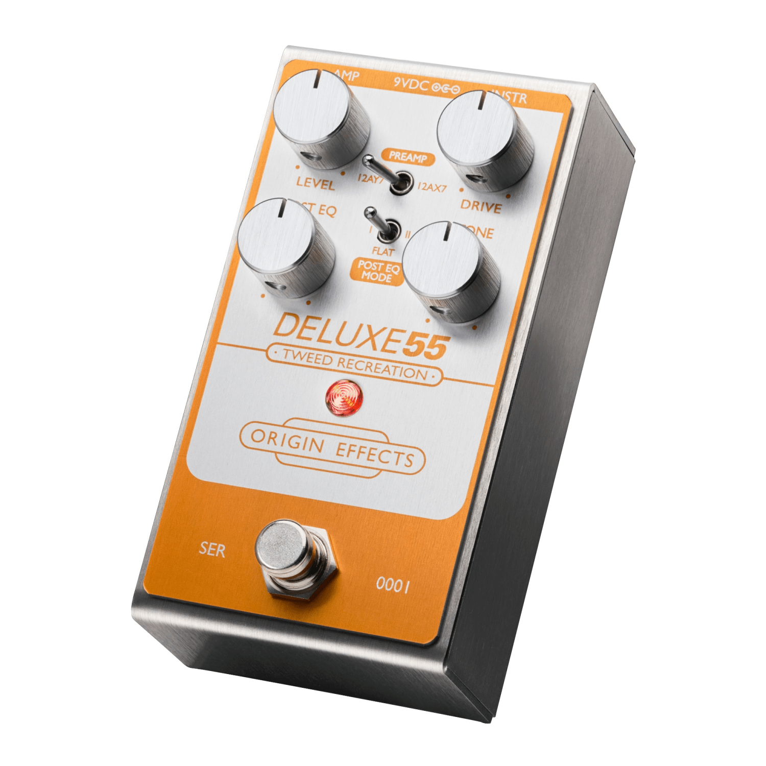 Origin Effects Deluxe55 Tweed Preamp/Overdrive Effects Pedal