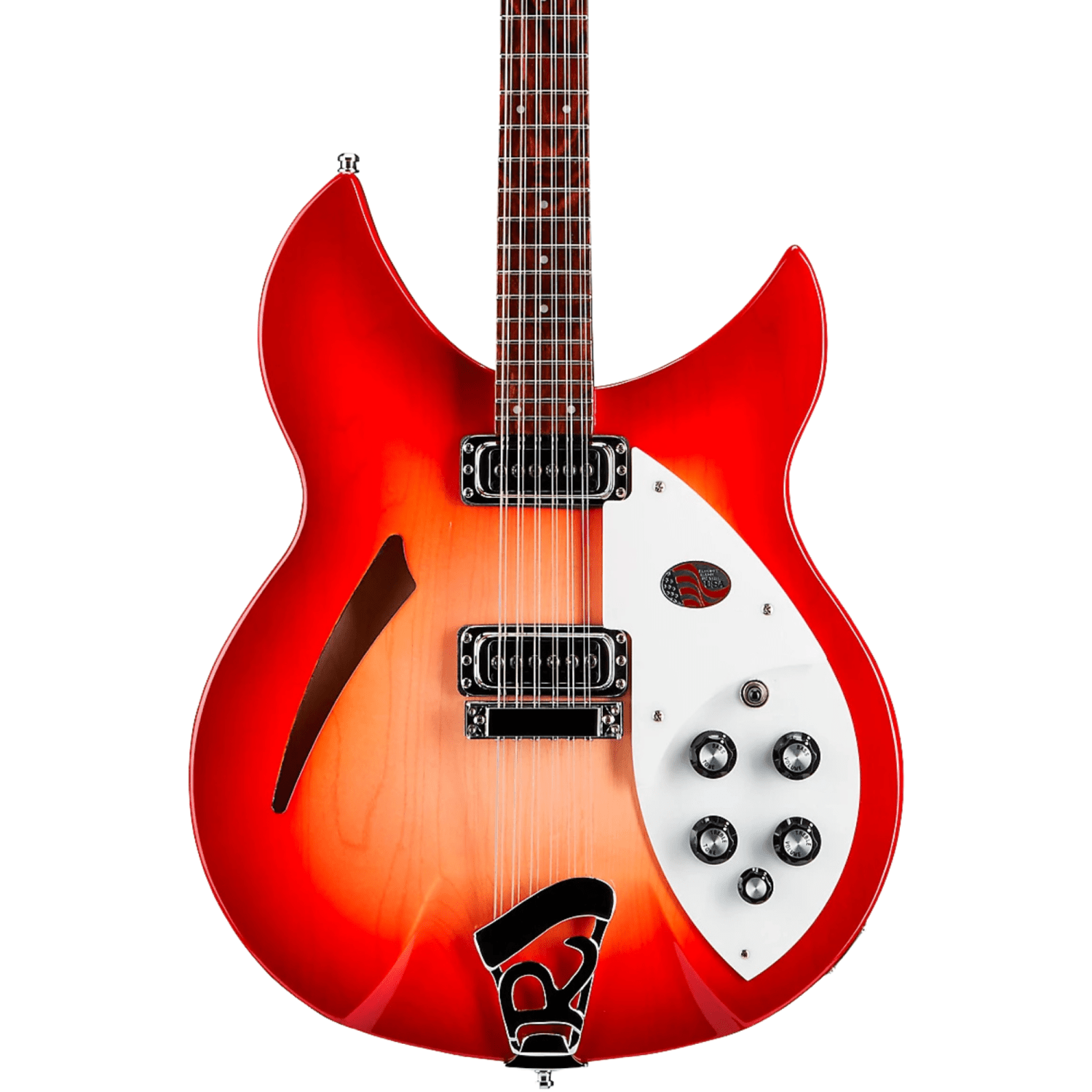 Rickenbacker 330 12-String Semi-Hollow Electric Guitar, Rosewood