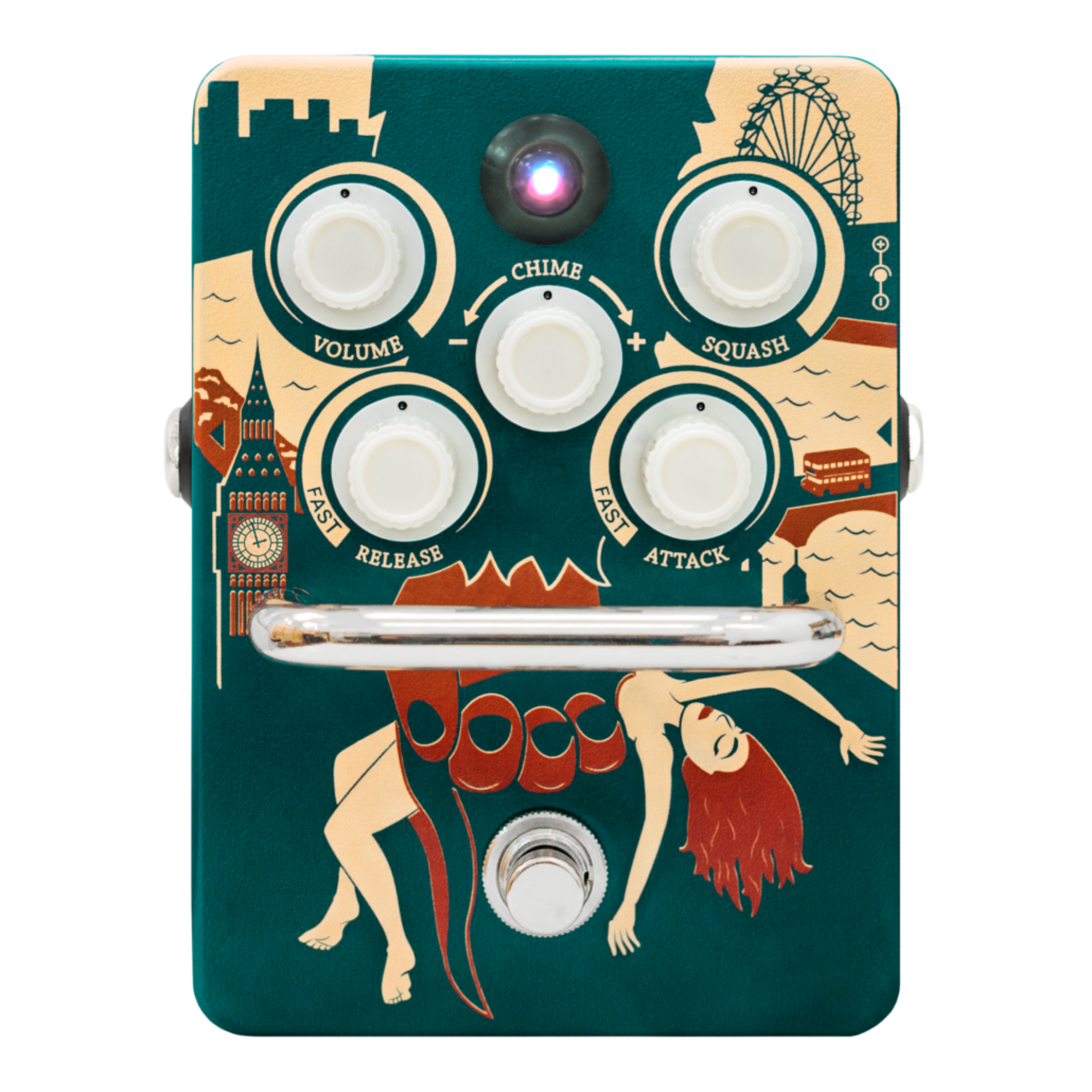 ギター Bogner harlow Bubinga Wood Finish Bogner Harlow - Bubinga Boost Guitar Effects Pedal | Guitar