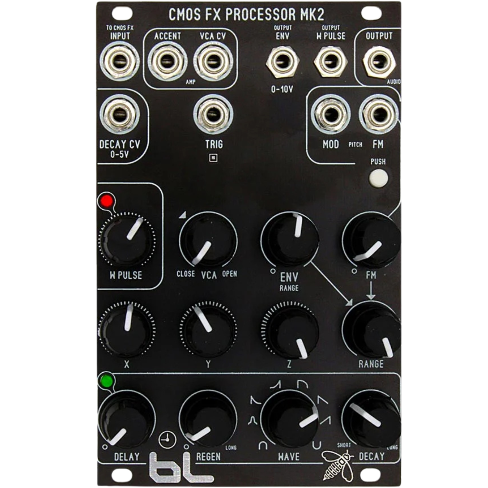 Black Dj Vcf Eurorack Module Erica Synths Black DJ VCF