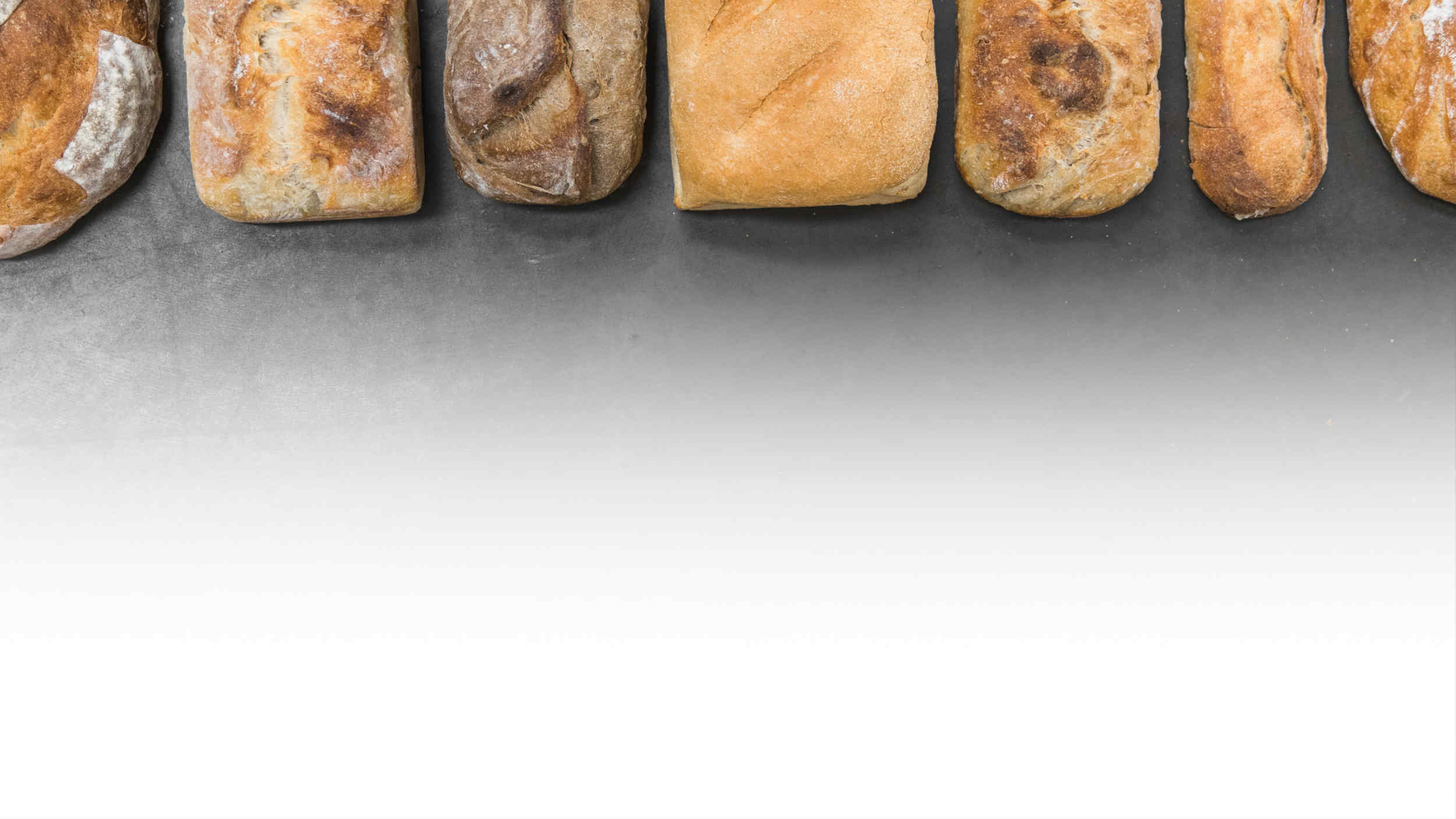 Classic white bloomers. Malted loaves. Rustic wholemeals.