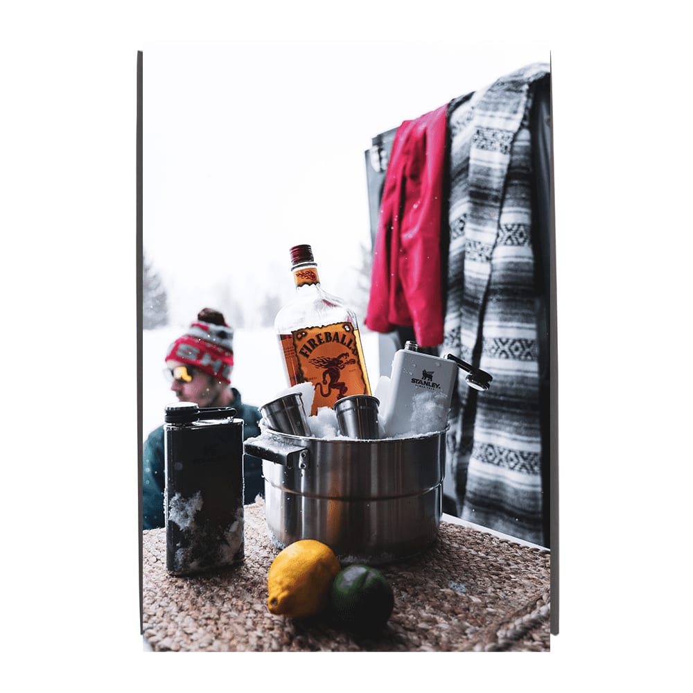 Stanley The Pre-Party Shotglass + Flask Set - Matte Black