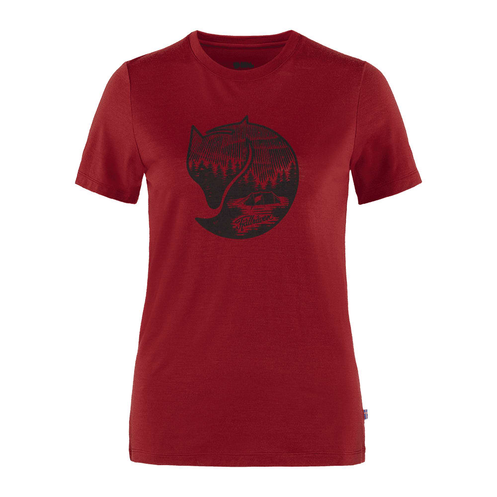 Fjallraven Abisko Fjällräven Abisko Wool SS W, Dam T-shirt För Kvinnor Fjallraven Femme