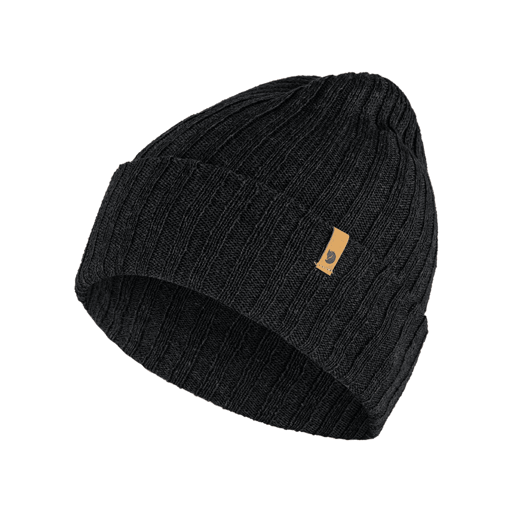 Fjällräven Byron Hat – Leichte Rippenstrickmütze Aus Lammwolle Für Damen & Herren