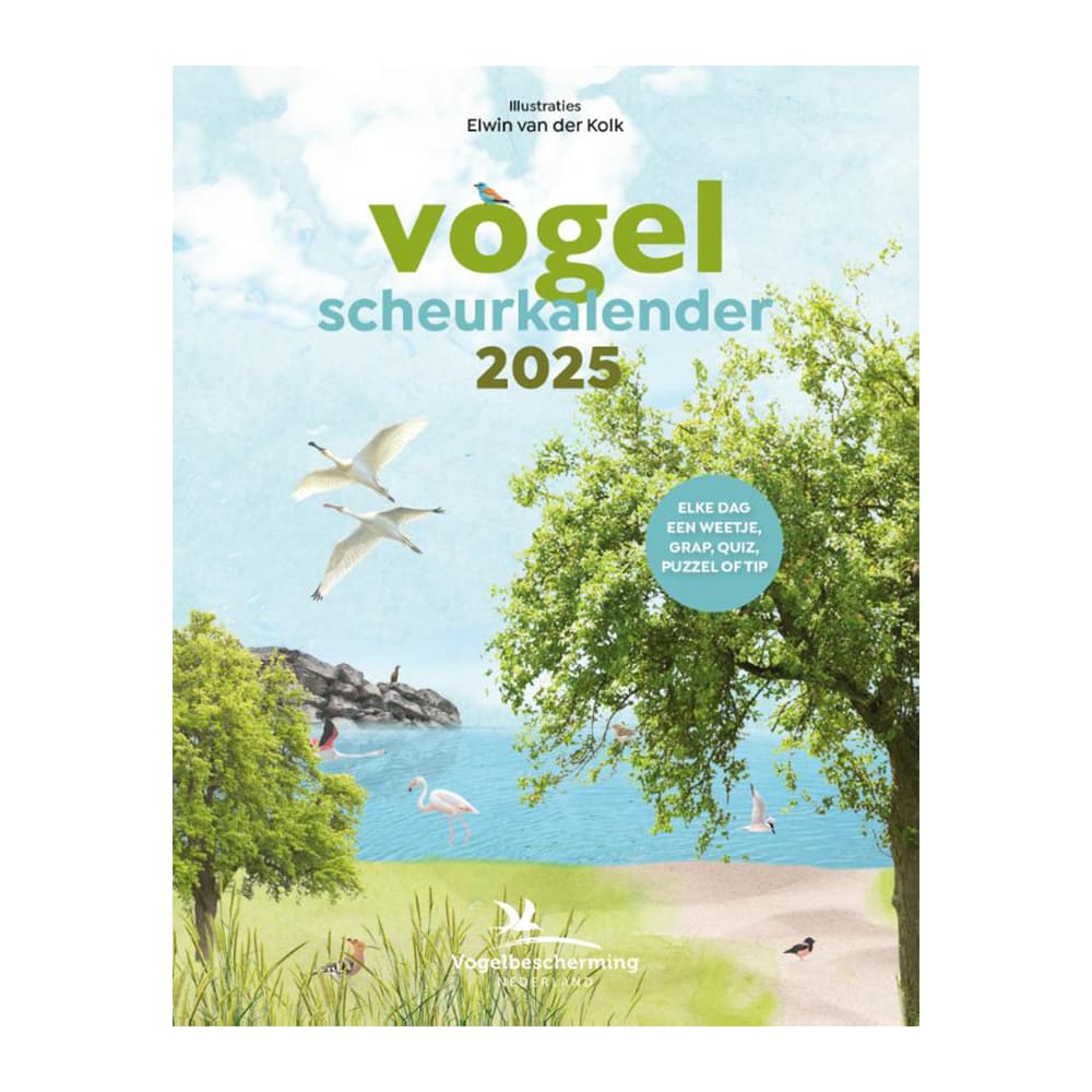 Vogelscheurkalender 2025 - Elwin van der Kolk - Geluksvogels