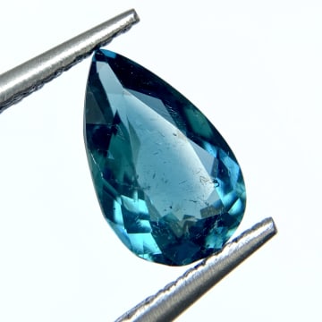 Turmalin Indicolite, Birne, Afghanistan, 0,85 ct