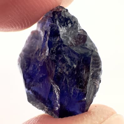 Iolith (Cordierit) Blau/gelb, transparent, Madagaskar, 18 x 15 x 10 mm, 14,55 ct