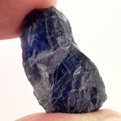 Iolith (Cordierit) Blau/gelb, transparent, Madagaskar, 19 x 14 x 9 mm, 15,54 ct