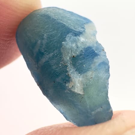 Afghanite Blue, Translucent, Afghanistan, 16 x 10 x 7 mm, 6.69 ct
