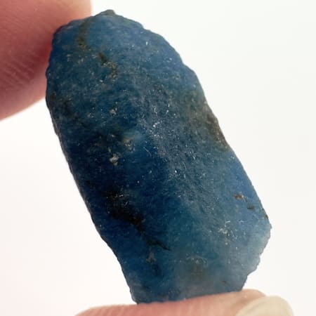 Afghanite Blue, Semi-Opaque, Afghanistan, 19 x 11 x 9 mm, 11.78 ct