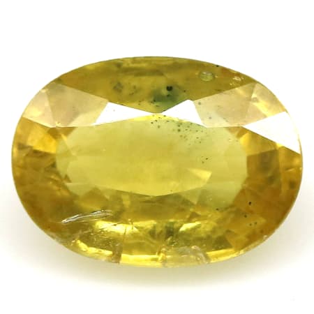 Sapphire Yellow, Heated, Oval, Thailand, 1.52 ct