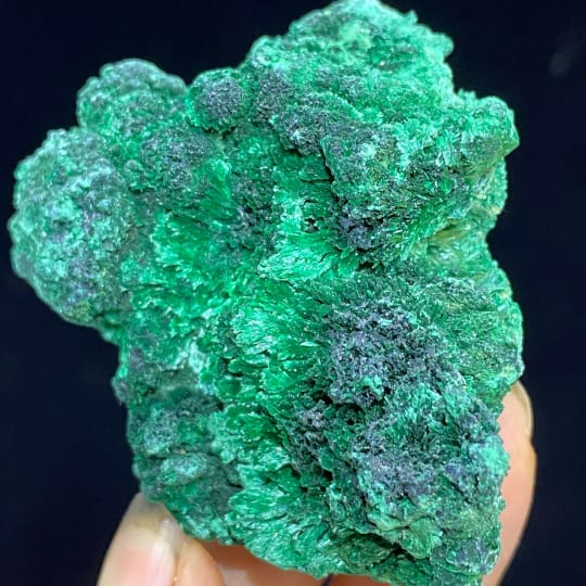Malachite Specimen en cristal, 90g