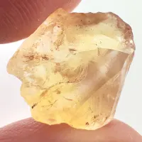 Citrin Gelb, Brasilien, 15 x 14 x 10 mm, 12,69 ct