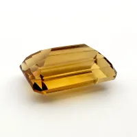 Citrine octagonal concave, 20 x 12 x 9 mm, 16.23 ct