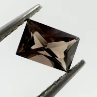 Smokey Quartz baguette, Brazil, 6 x 4 mm, ~0.87 ct