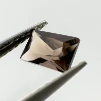 Smokey Quartz baguette, Brazil, 6 x 4 mm, ~0.87 ct
