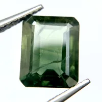 Sapphire Green, Heated, Octagonal, Thailand, 2.93 ct