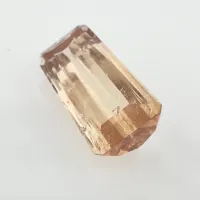 Tourmaline Pinkish Orange, Octagonal, Mozambique, 19 x 8 x 6 mm, 11.23 ct,  GIT Certificate