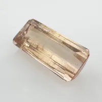 Tourmaline Pinkish Orange, Octagonal, Mozambique, 19 x 8 x 6 mm, 11.23 ct,  GIT Certificate