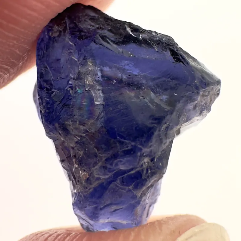 Iolith (Cordierit) Blau/gelb, transparent, Madagaskar, 14 x 10 x 8 mm, 6,49 ct
