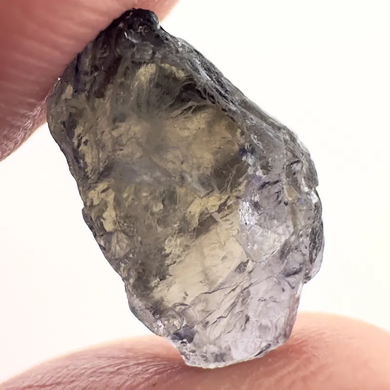 Iolith (Cordierit) Blau/gelb, transparent, Madagaskar, 14 x 10 x 8 mm, 6,49 ct