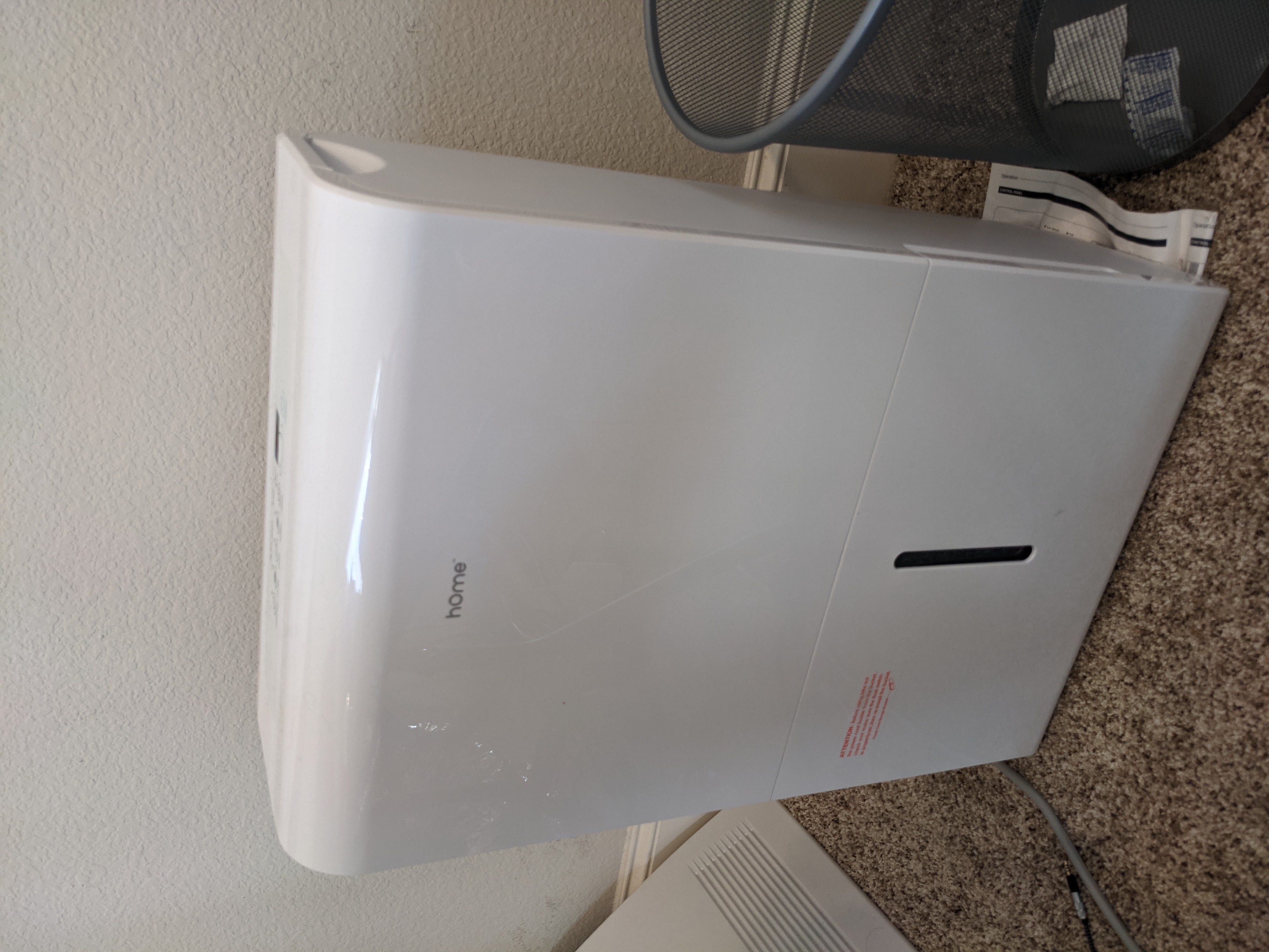 My dehumidifier only runs in the hot and humid Texas summer months.