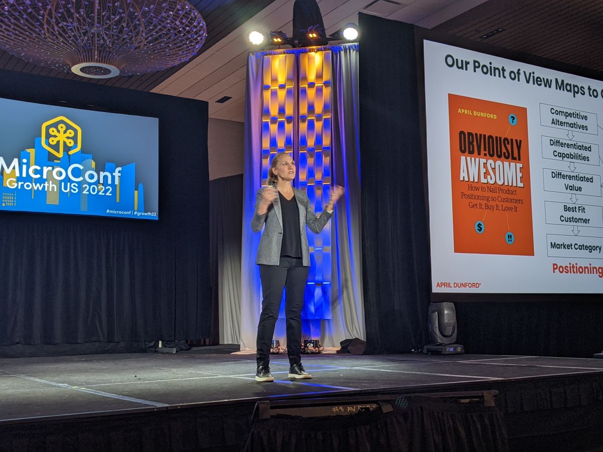 How to Craft a Story that Sells by April Dunford | Microconf Recap