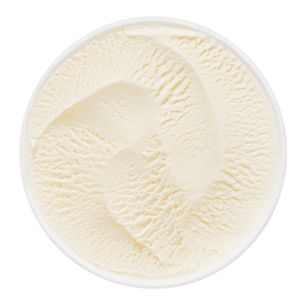 Vanilla Top view lid off